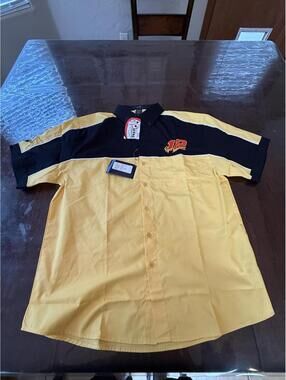 Chase Aurhentics Ryan Newman #12 Ash City Pit Crew Shirt Size Medium NWT